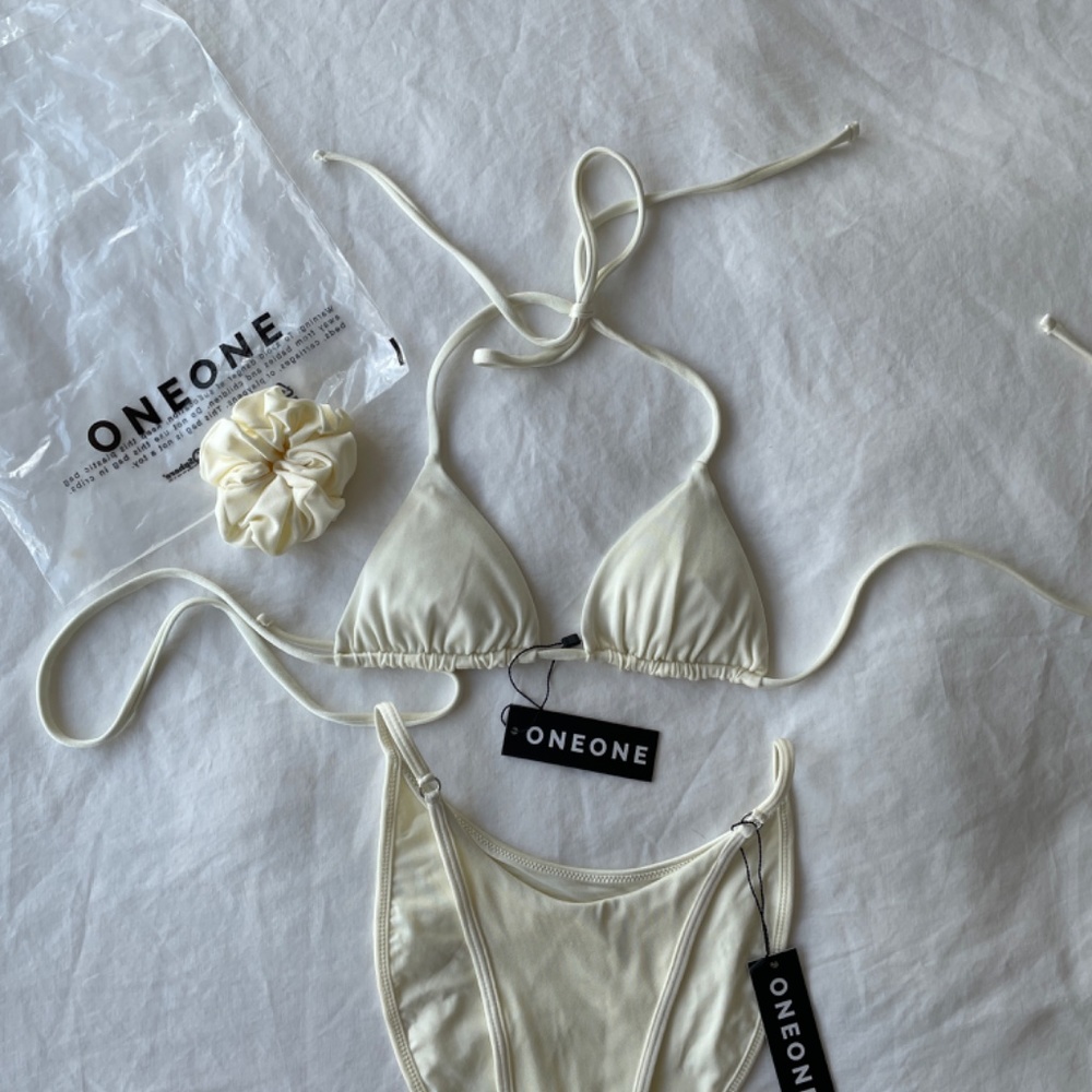 NWT OneOne Set - Ariel Bikini Top w Molly Bottoms sz Small